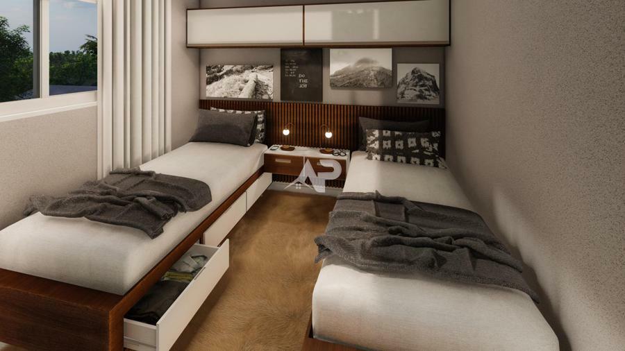 Dormitório Solteiro Modelo 2