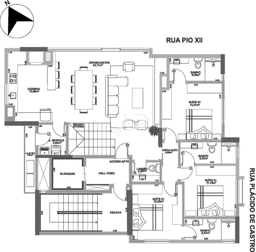 Planta Baixa Cobertura