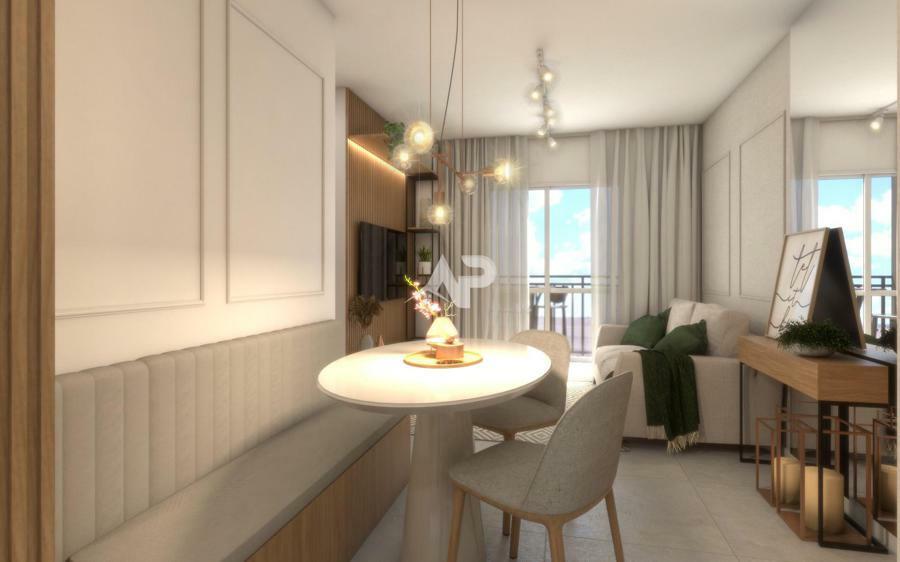 Integração Living, Cozinha e Sacada