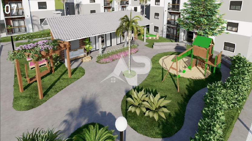 Salão de Festas, Playground e Pergolado