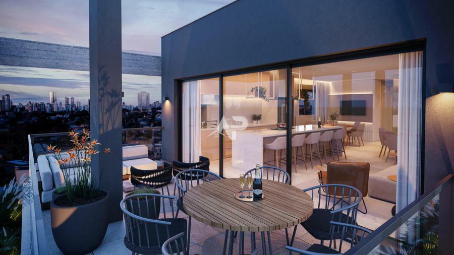 Terraço com fireplace