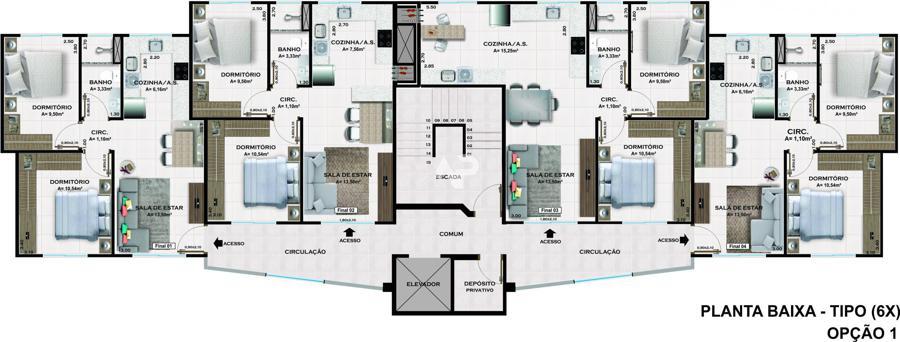 Planta baixa pavimento A