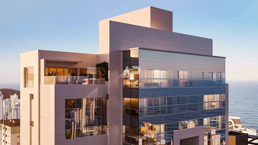 Vista aproximada da cobertura