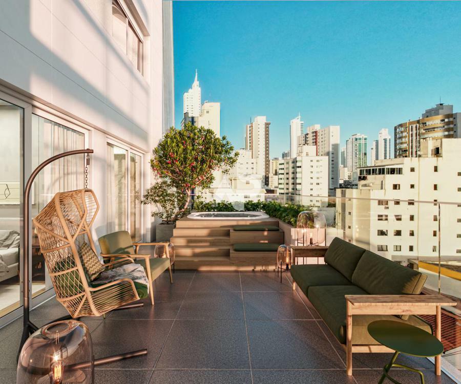 Terraço apartamento diferenciado tipo 1