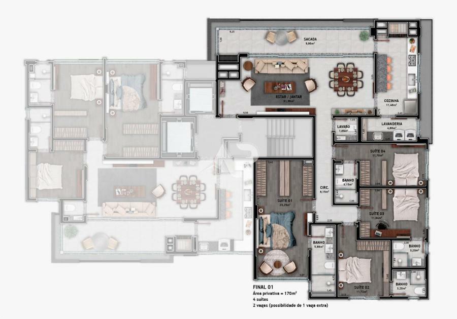 Planta Apartamentos 01