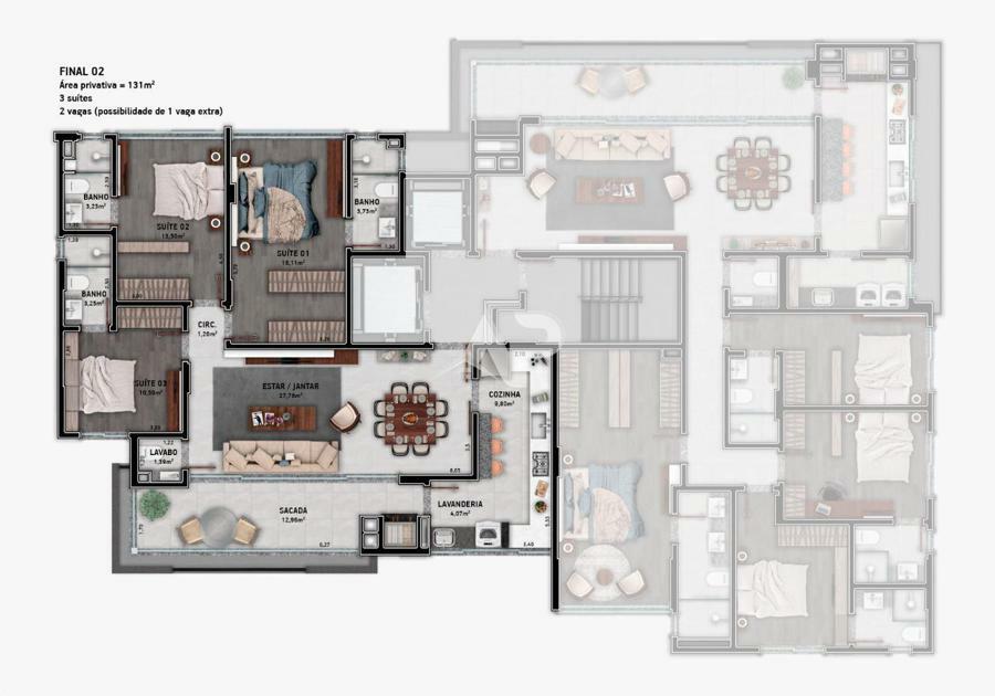 Planta Apartamento 02