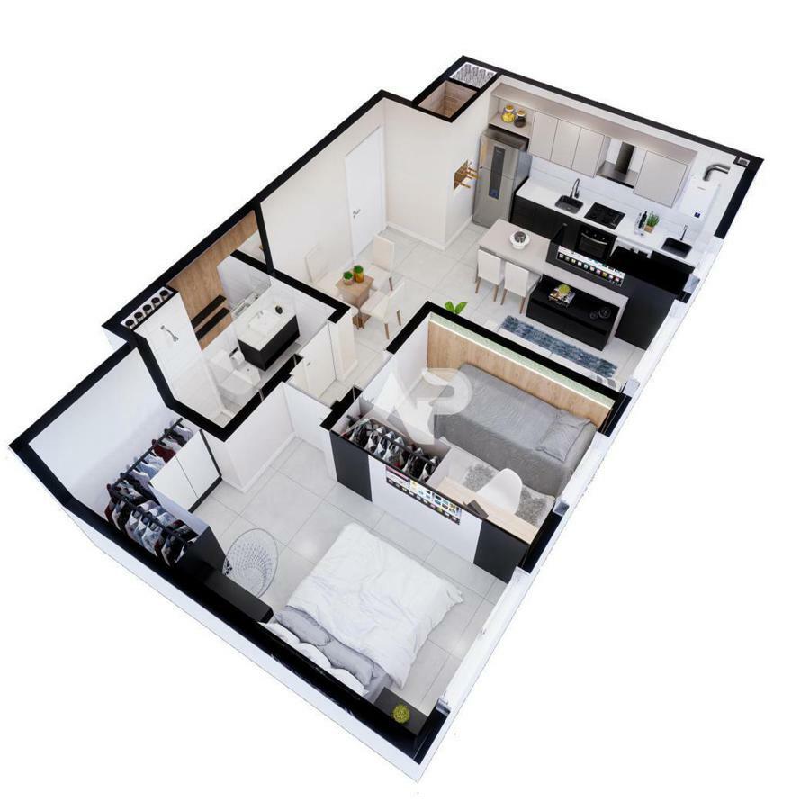 APARTAMENTO 02 DORMITORIOS