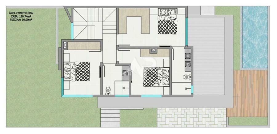 2º pavimento mobiliado