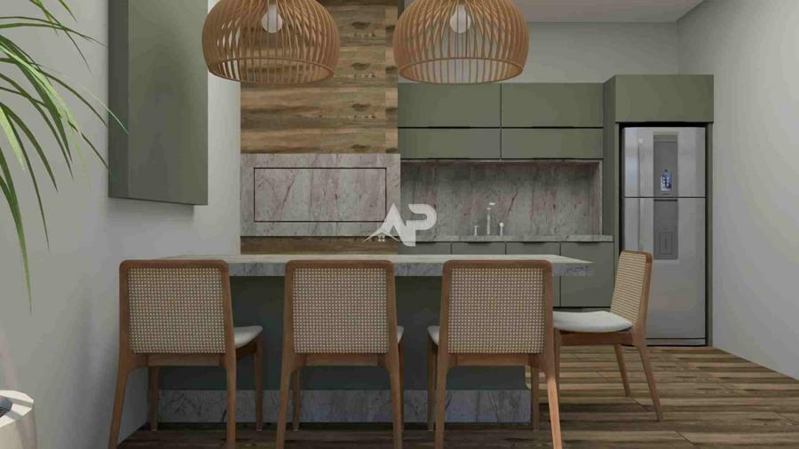 Área Piscina - quiosques com churrasqueiras