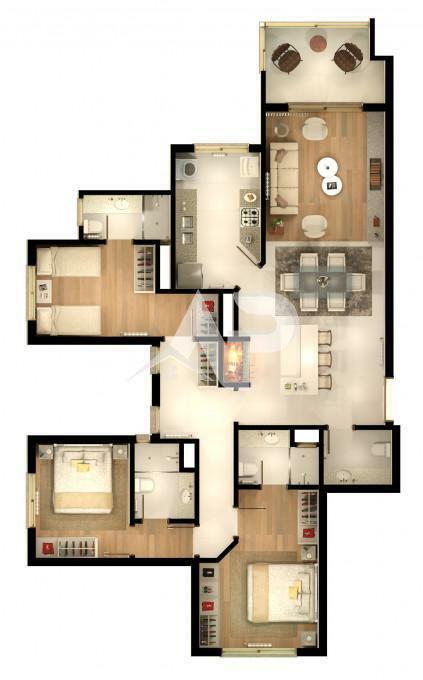 Coberturas 3 suítes