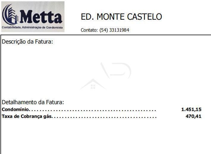 Condomínio 1.400 reais