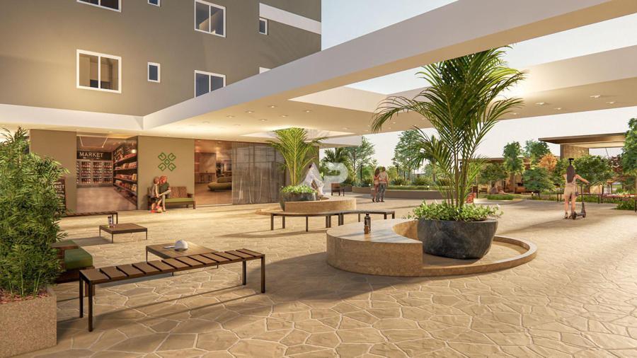 Lazer entre as torres