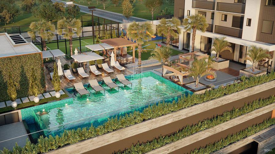 Piscina com borda infinita