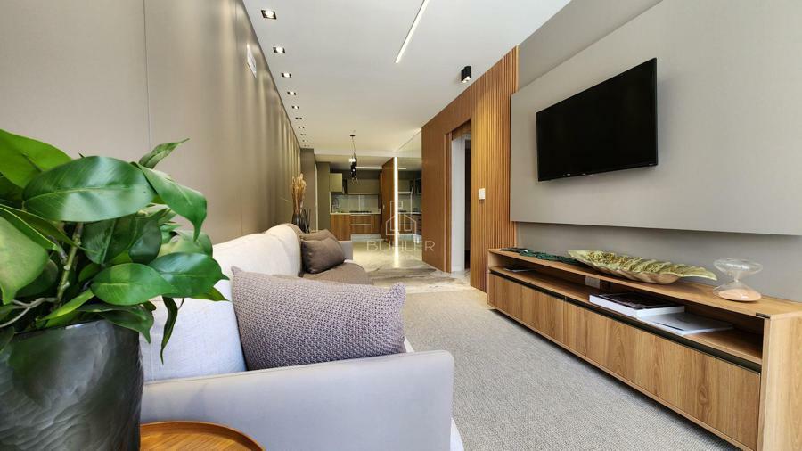 Sala com dois ambientes 