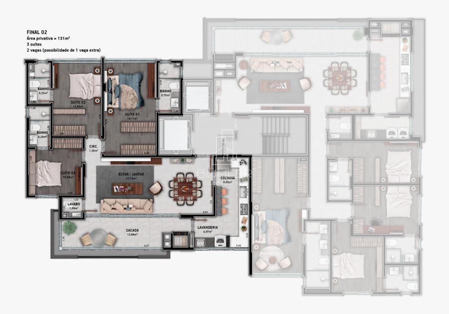 Planta Apartamento 02