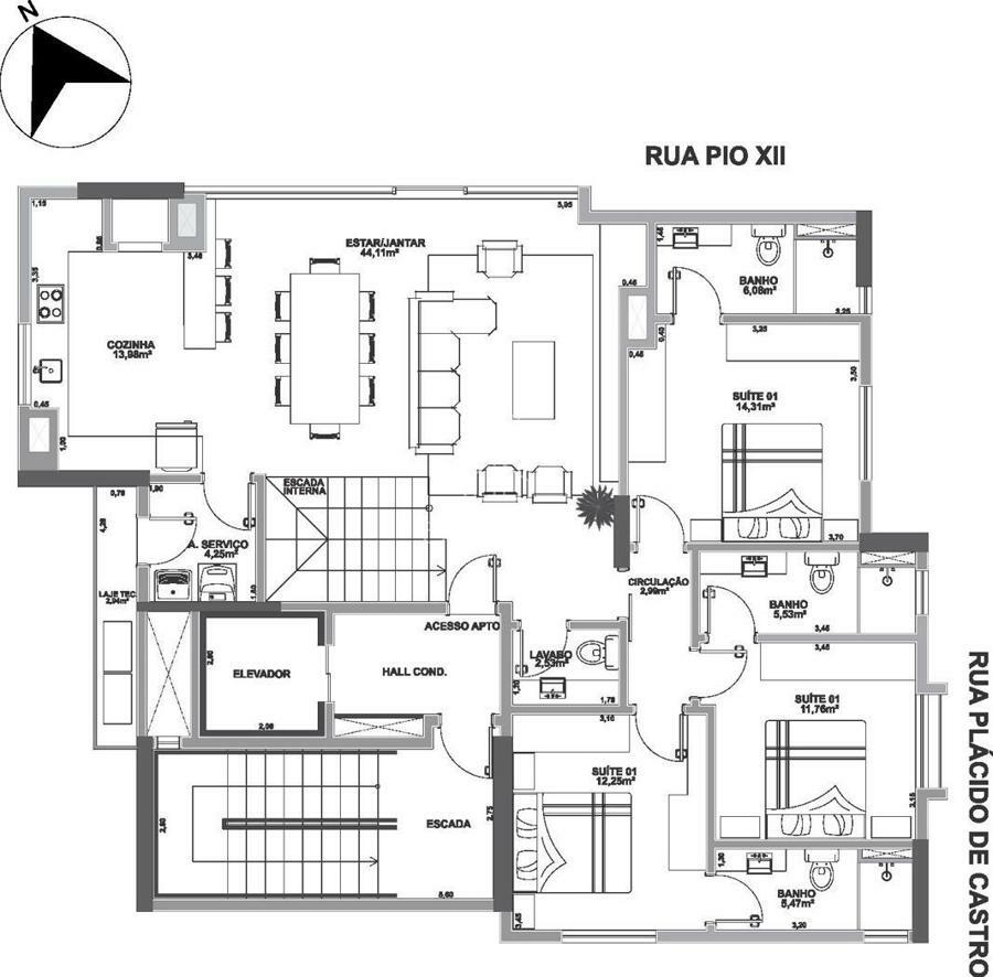 Planta Baixa Cobertura