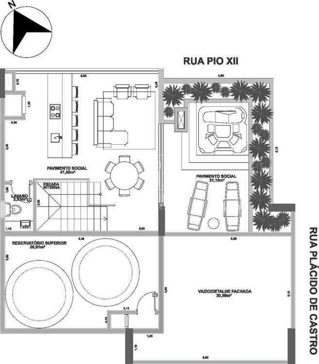 Planta Baixa Cobertura