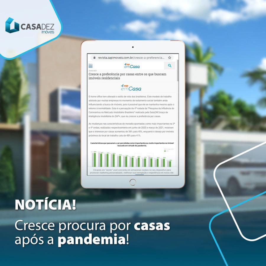 CRESCE A PROCURA POR CASAS.