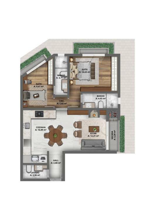 Primeiro Pavimento APTO 101