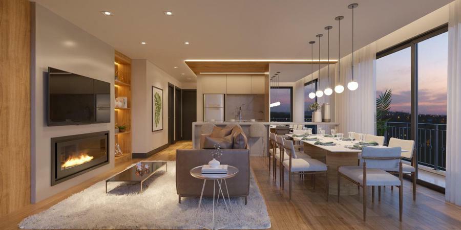 Aptos 2 suítes (unidades 101, 102 garden, 201, 202, 301 e 302)