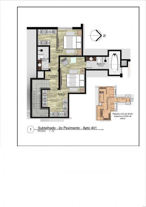 Apto. 401 A - 2° Pavto.