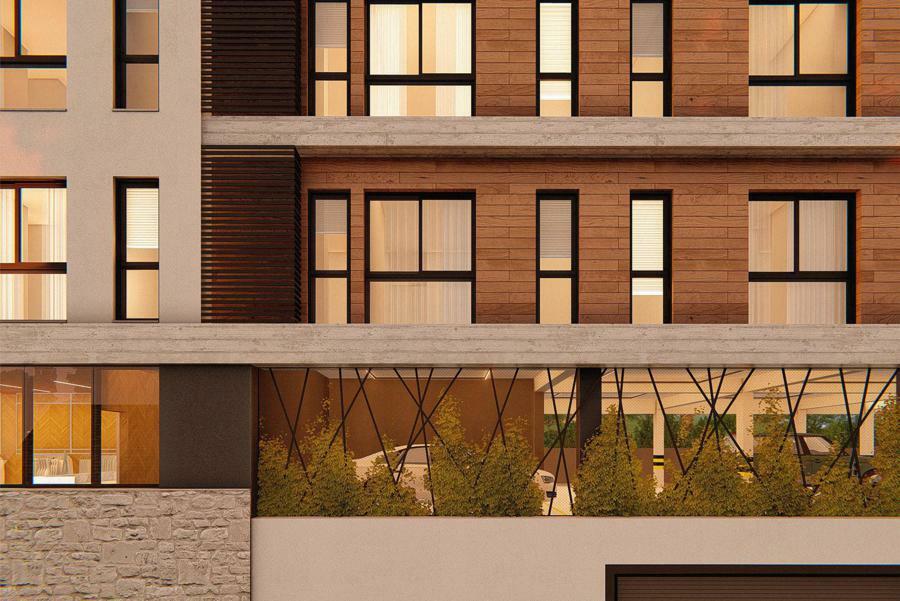 Detalhe Fechamento Garagem