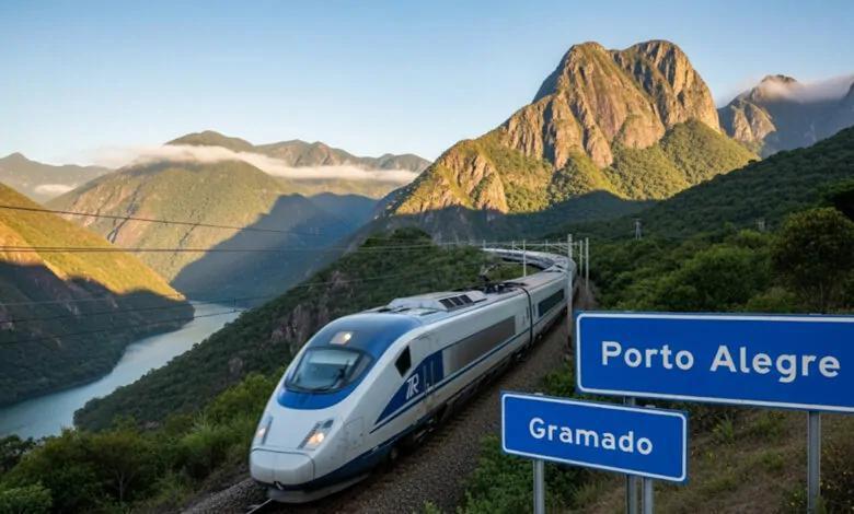 Trem Porto Alegre Serra Gacha: impacto na valorizao imobiliria em Gramado e Canela