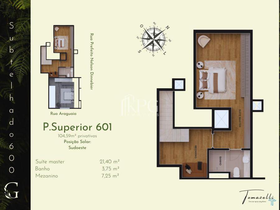601 andar superior