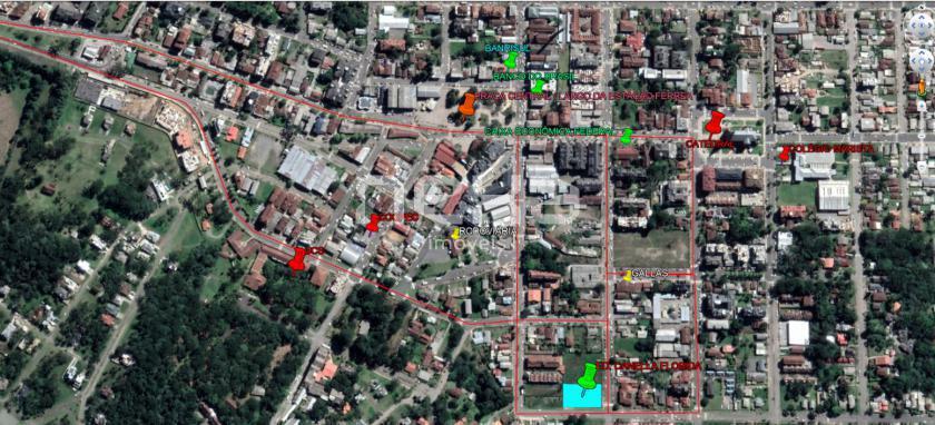 Localização do Ed. Canella Florida