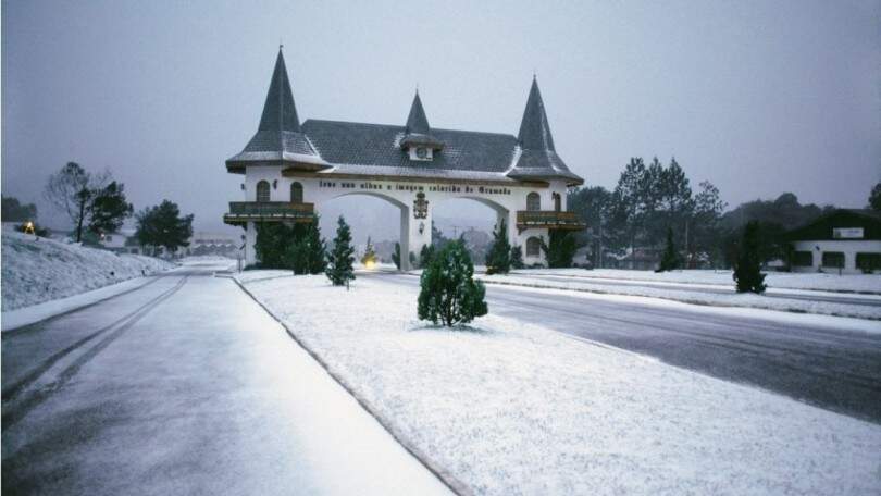 O inverno em Gramado