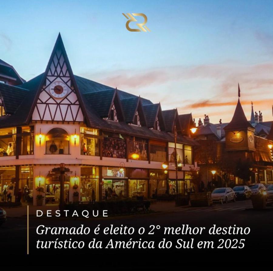 GRAMADO ELEITO O 2 MELHOR DESTINO TURISTICO DA AMERICA DO SUL EM 2025